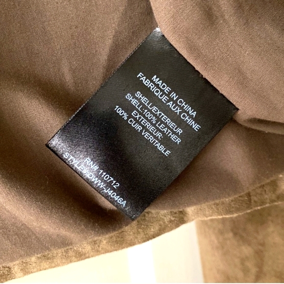 Driftwood 100% Sueded Leather Moto Lined Jacket. EUC- barely worn. - Picture 3 of 4